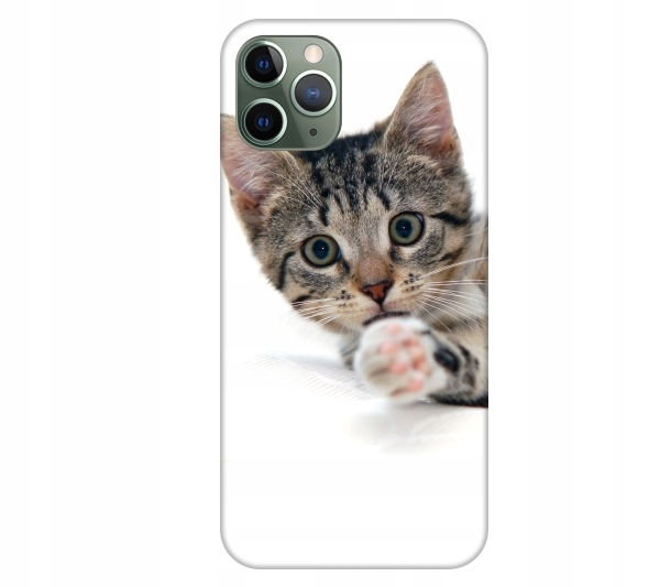 

Etui pokrowiec do iPhone 11 Pro Kot kotek smieszne