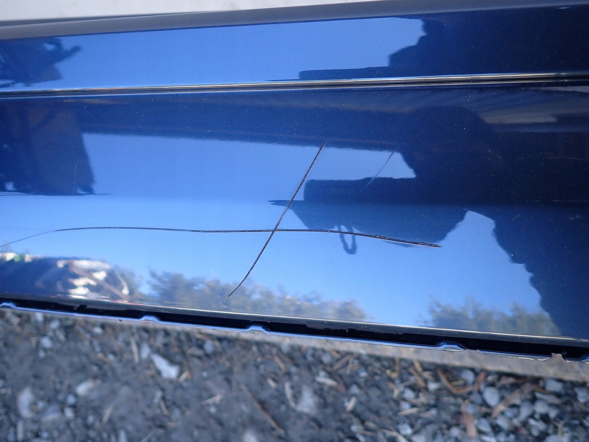 bumper rear part rear VOLVO XC60 2 II 2017