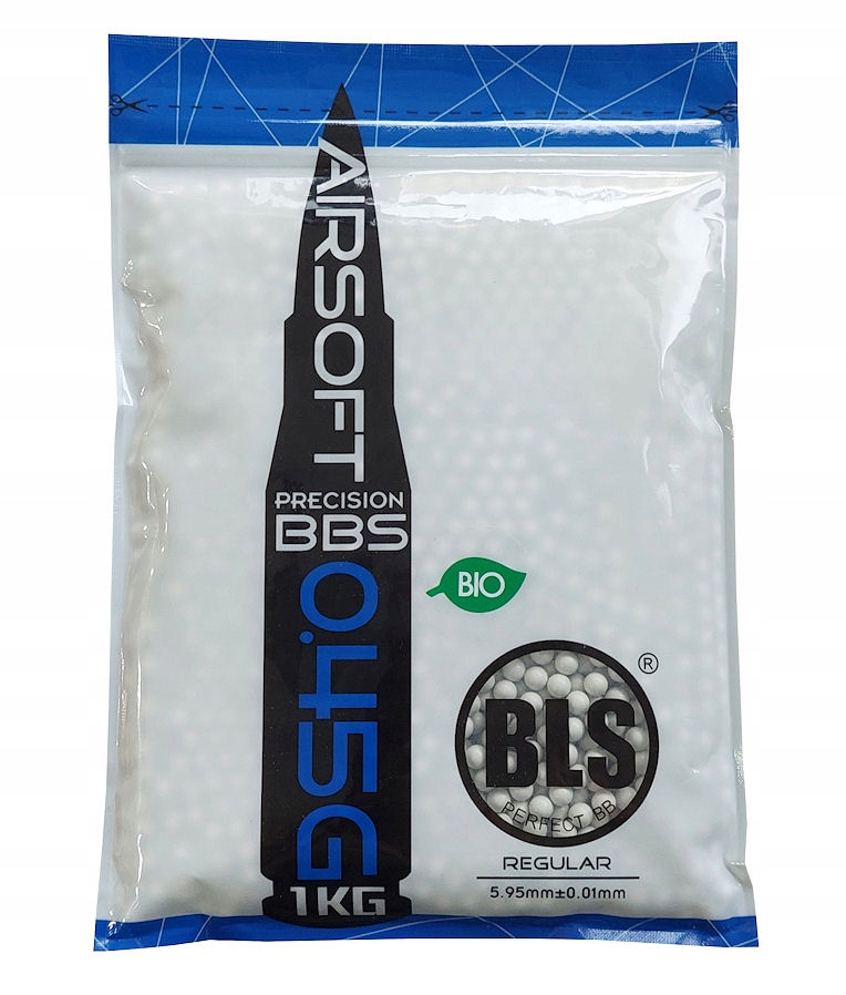 Bls Perfect Bb Bio Precyzyjne kulki biodegradowalne 0,45g 1kg 2222szt.