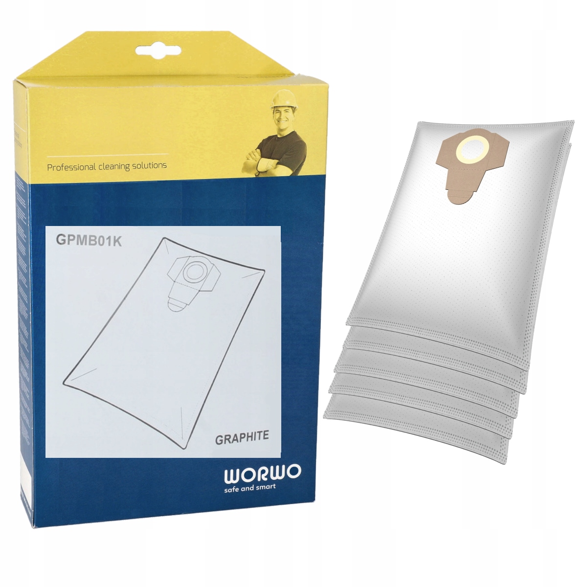 

5x Worki Do Odkurzacza Graphite GPMB01K