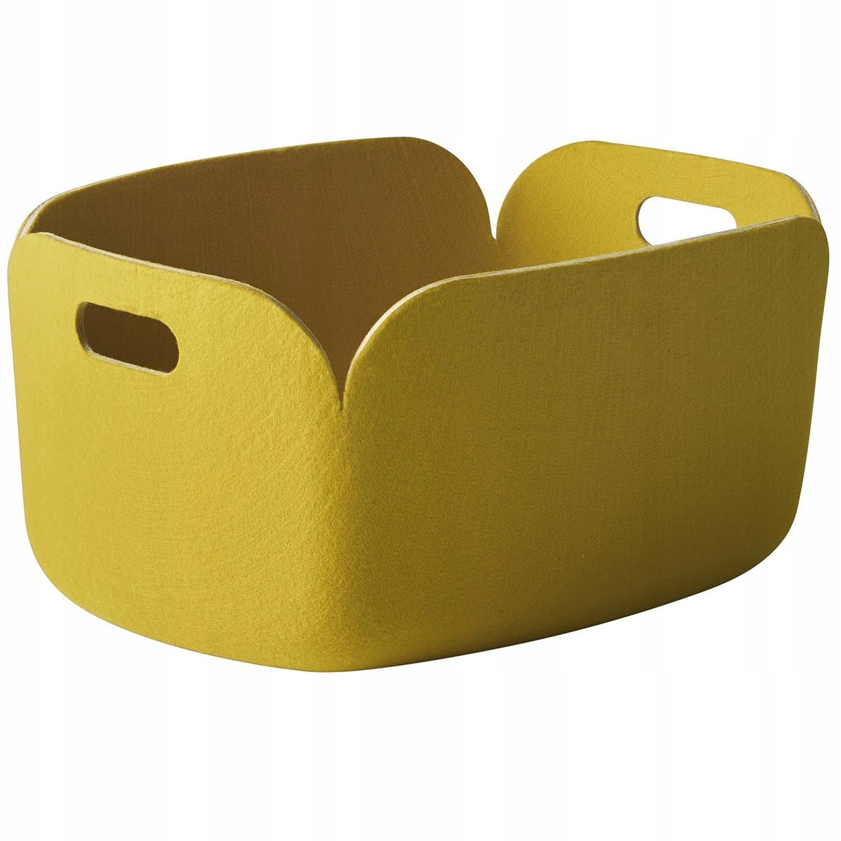 Muuto Restore Kontajner Filcový kôš Žltý