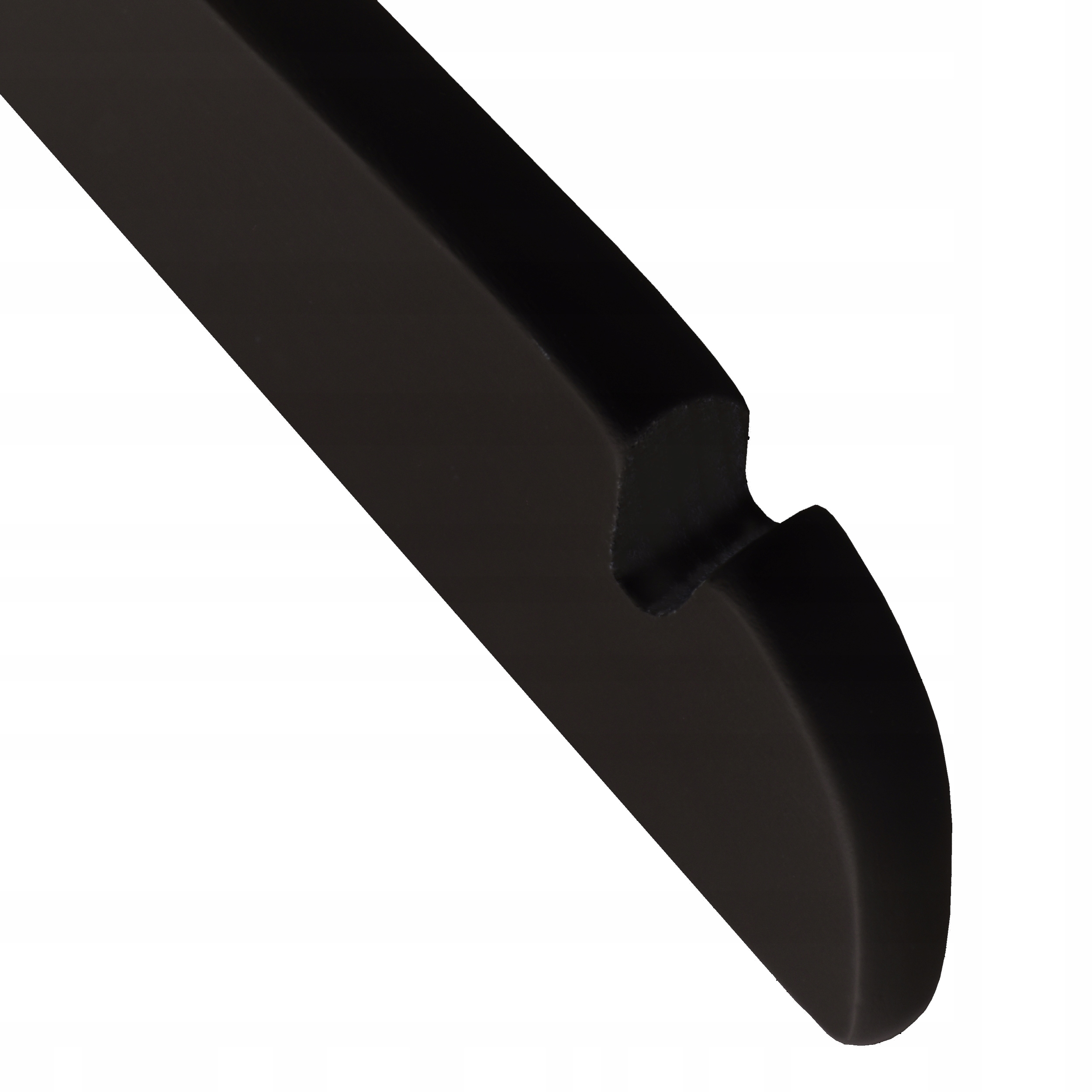 WIESZAKI DREWNIANE DAMSKIE czarne 41cm - POLSKI PRODUCENT Głębokość mebla 1.6 cm