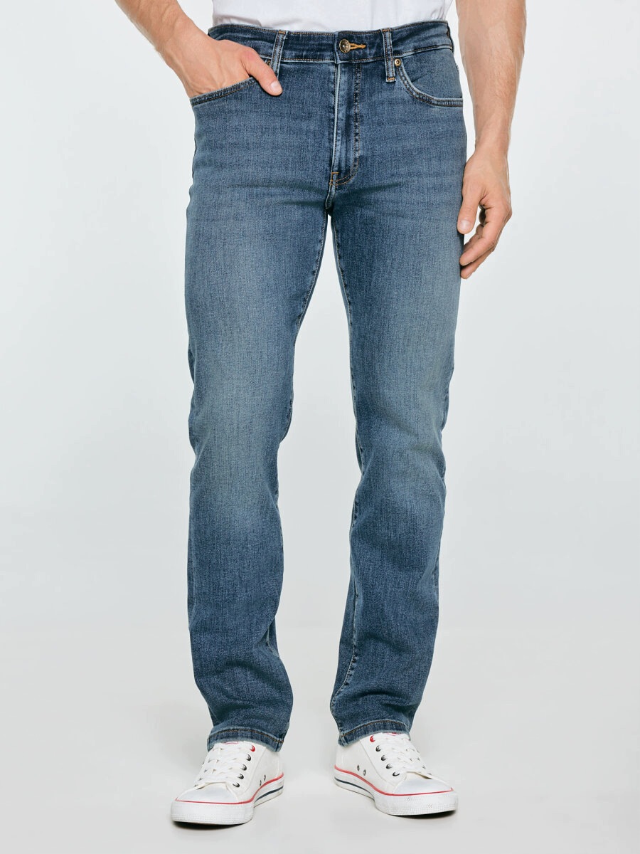 Pánské přiléhavé džíny Big Star modré Terry High Waist 465 36/34