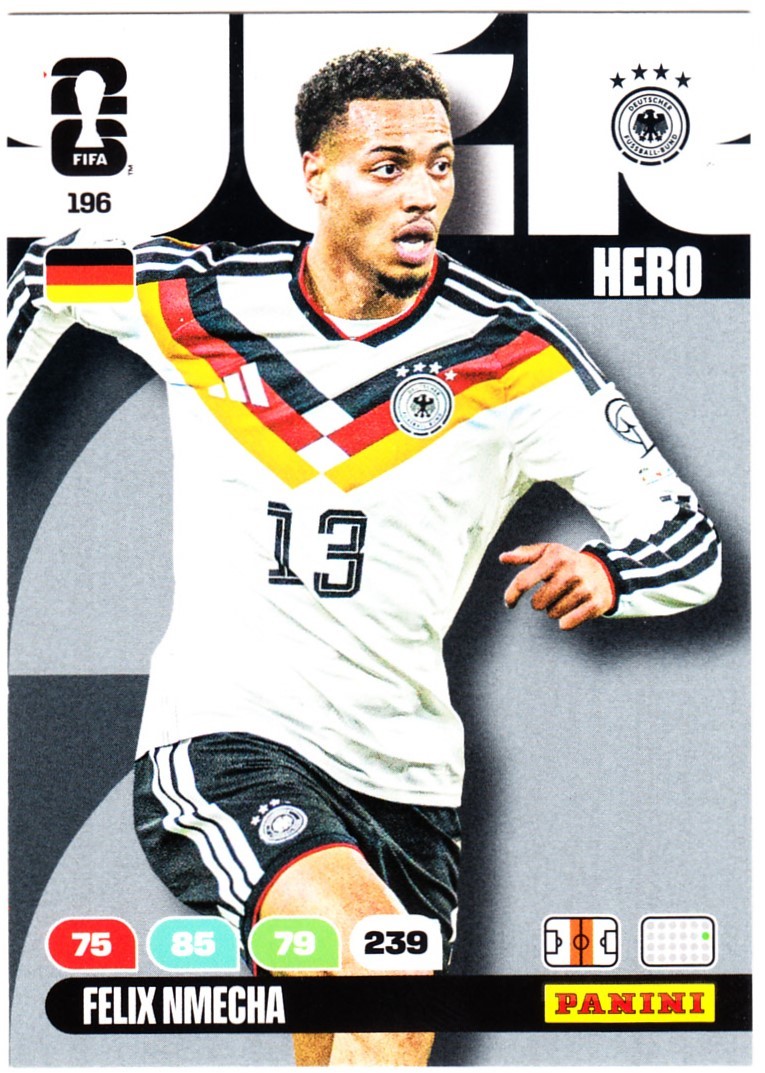 Karta Kolekcjonerska Panini Fifa World Cup 2026 Core Felix Nmecha 196
