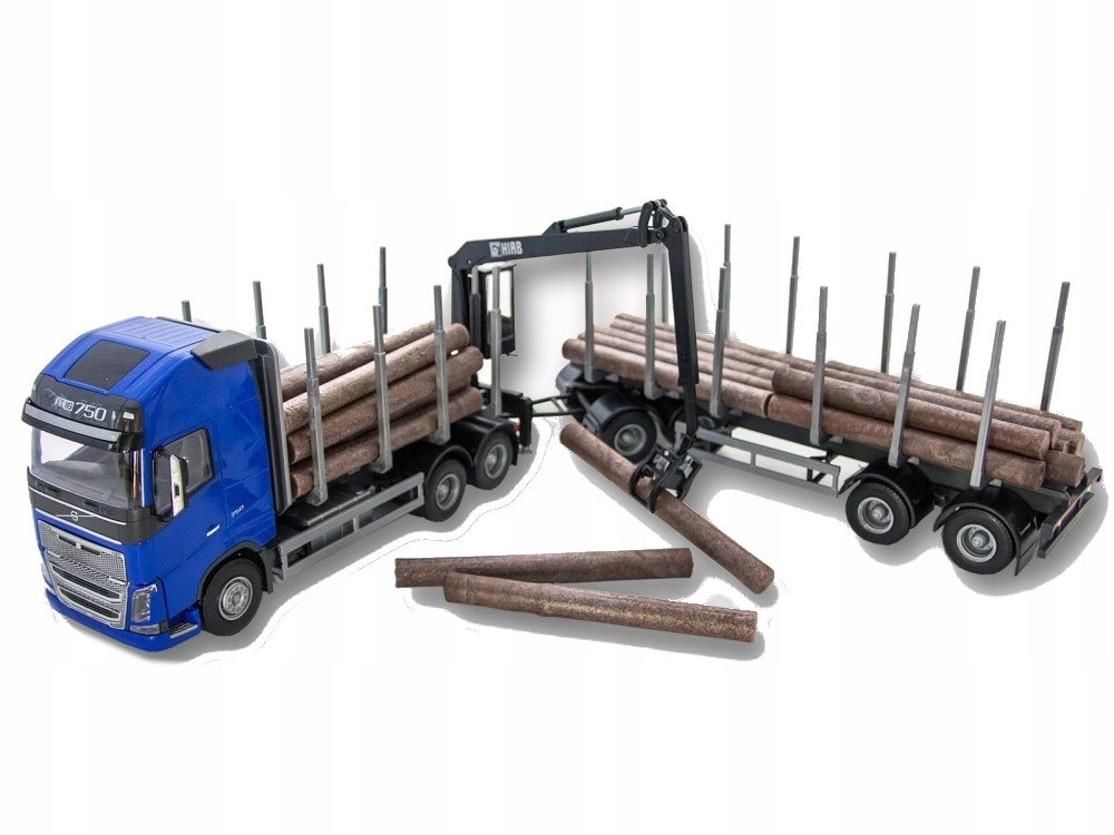 Volvo FH16 750 XL přepravka dřeva Emek 71304
