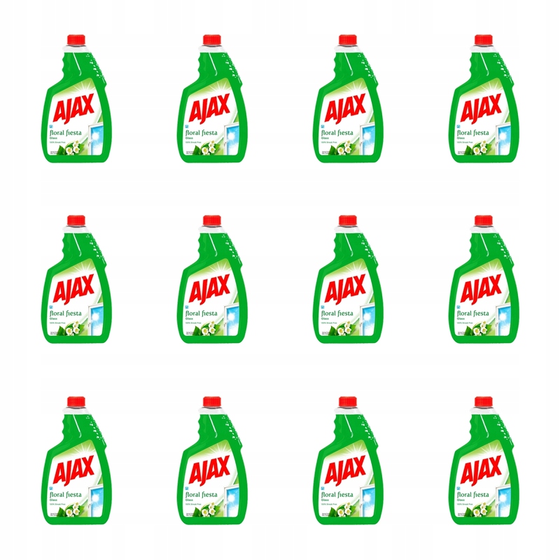 Ajax Floral Fiesta Jarní květy Tekutina na sklo Náhradní náplň 750 ml X12