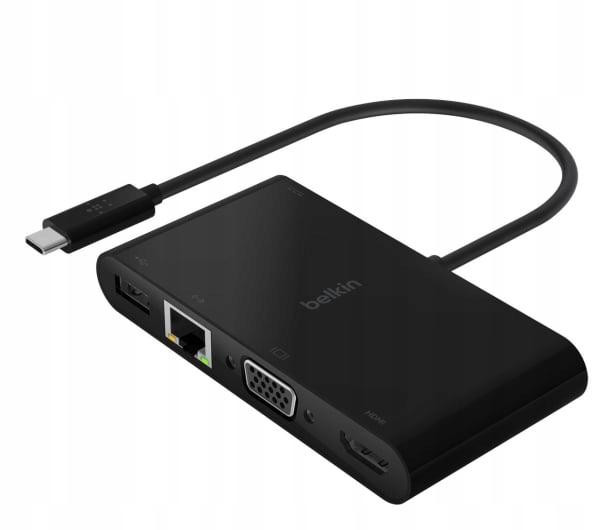 Dokovací stanice Belkin Usb-c Multimedia Charge Adapter (100 W)
