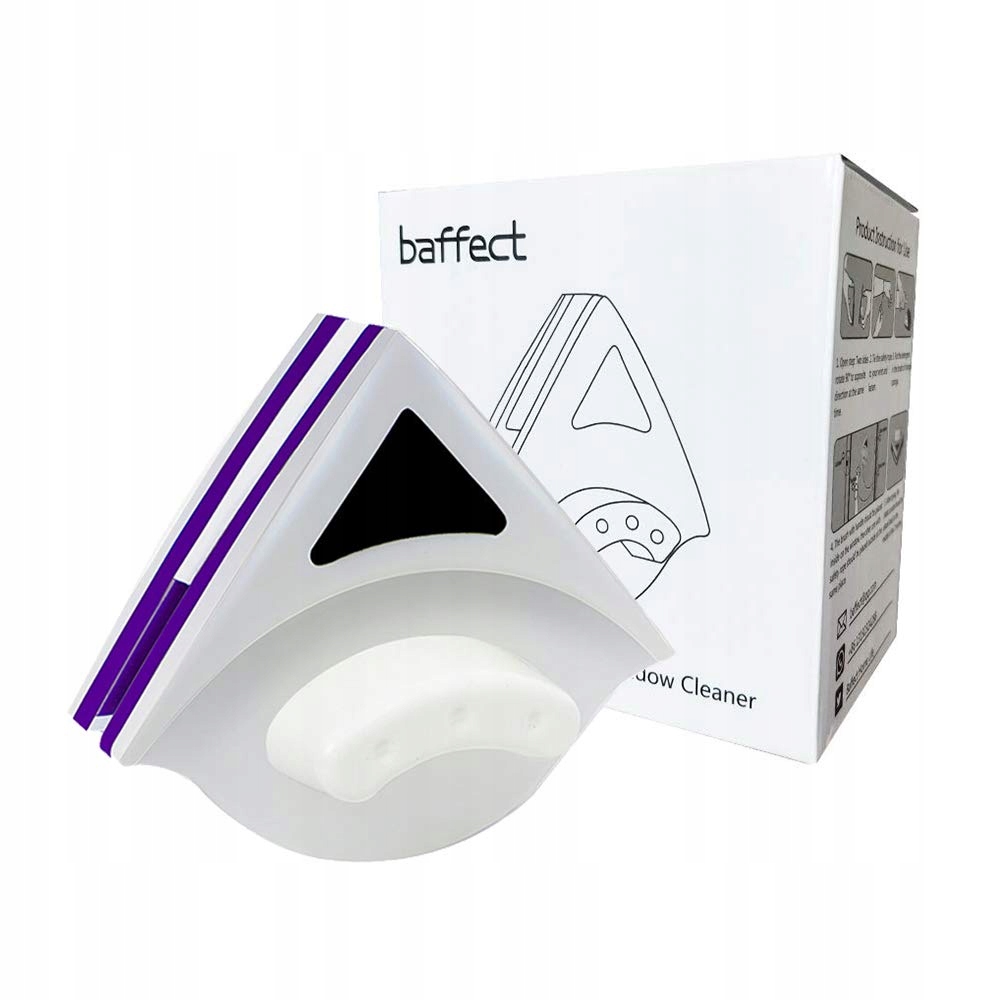 Baffect Oboustranná Magnetická Myčka Oken S Ergonomickým Úchytem 4-30 MM