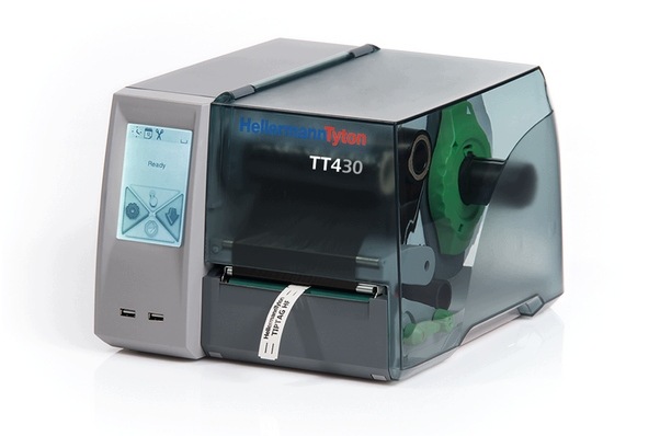 Termotransferová tlačiareň TT430 tlač na nylonových páskach a štítkoch