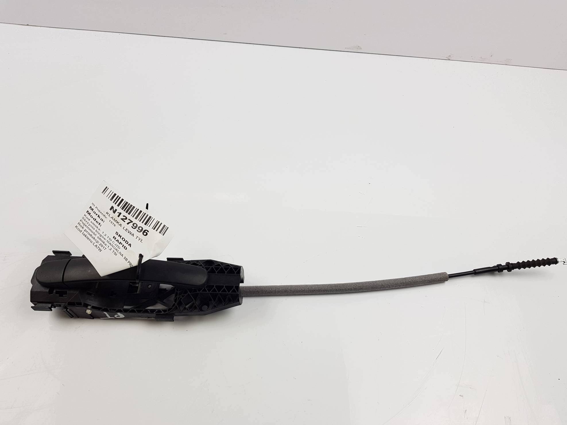 handle left rear part 5N0037017E SKODA RAPID II