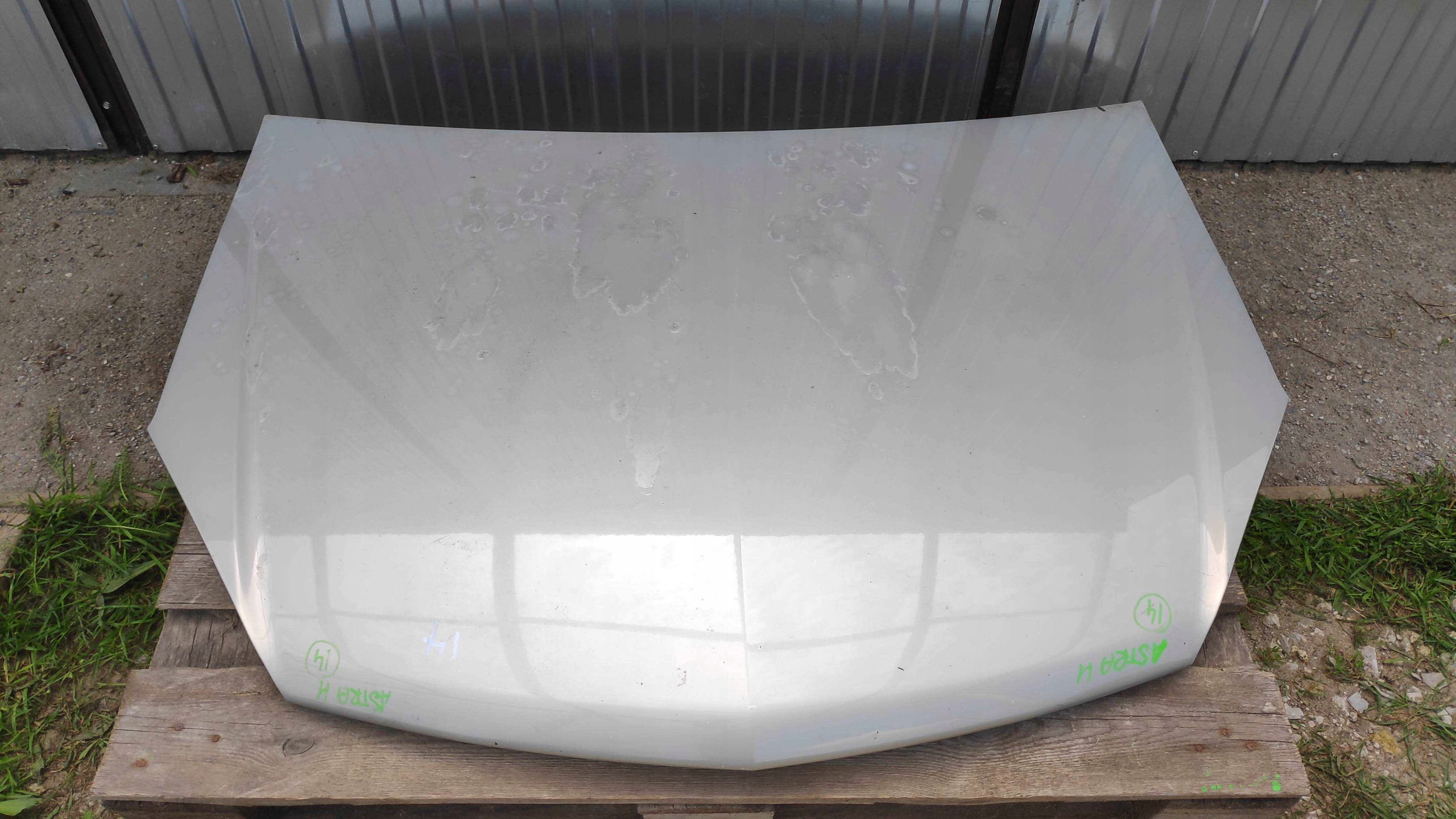 Капот OPEL ASTRA H III оригинальный лак Z167