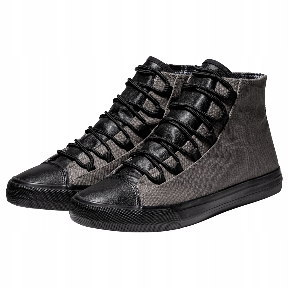 

Buty męskie sneakersy trampki szare T378 42