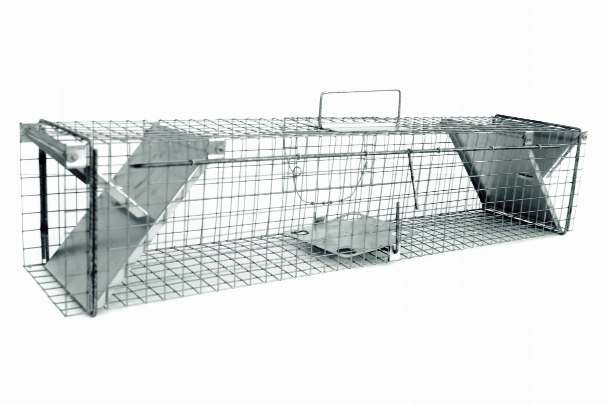 Pułapka Dwuwejściowa Na Lisy, Kuny, Wydry, Bobry, Borsuki, Psy 102x17x20 CM