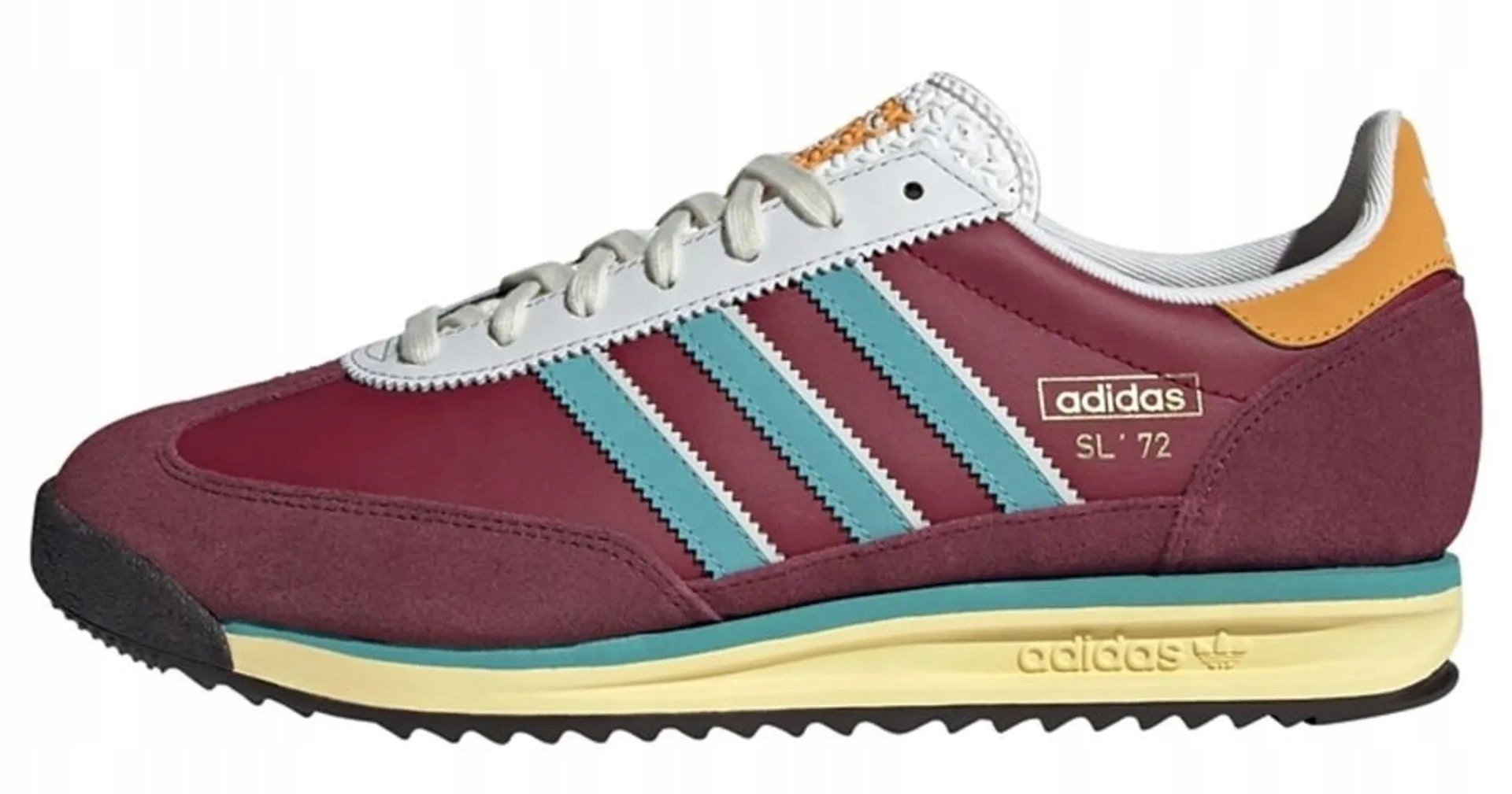 Boty Adidas Orginals Sl 72 Rs JR0049 Burgund kožené 42 2/3
