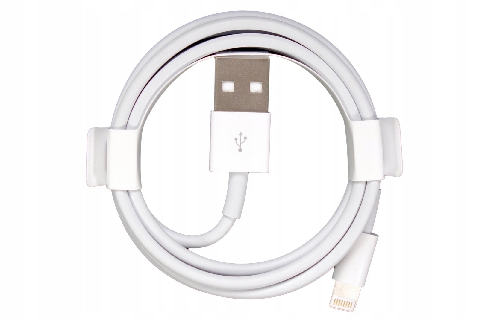 Kabel USB Apple Lightning 1 m biały ŁADOWARKA KABEL DO IPHONE 7 X 11 12 itp Kolor biały