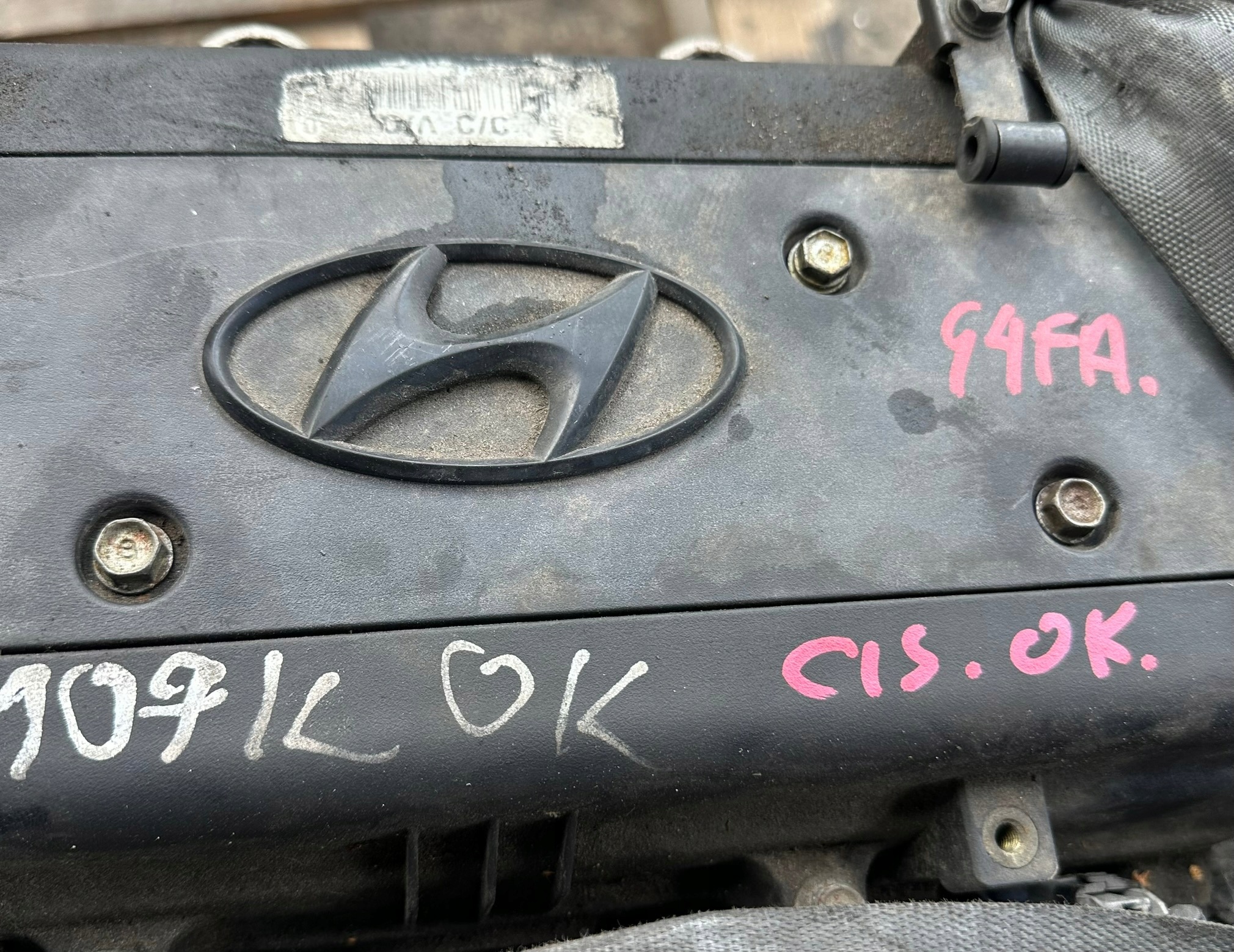 HYUNDAI I30 and engine 1.4 petrol G4FA 107 thousand KM