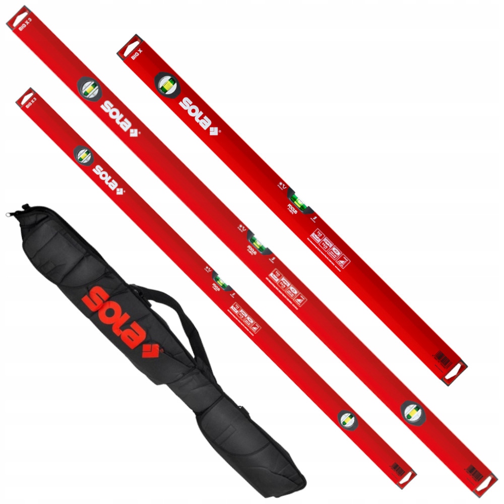 Komplet poziomic Sola Big X 60 100 180cm Pokrowiec 200cm