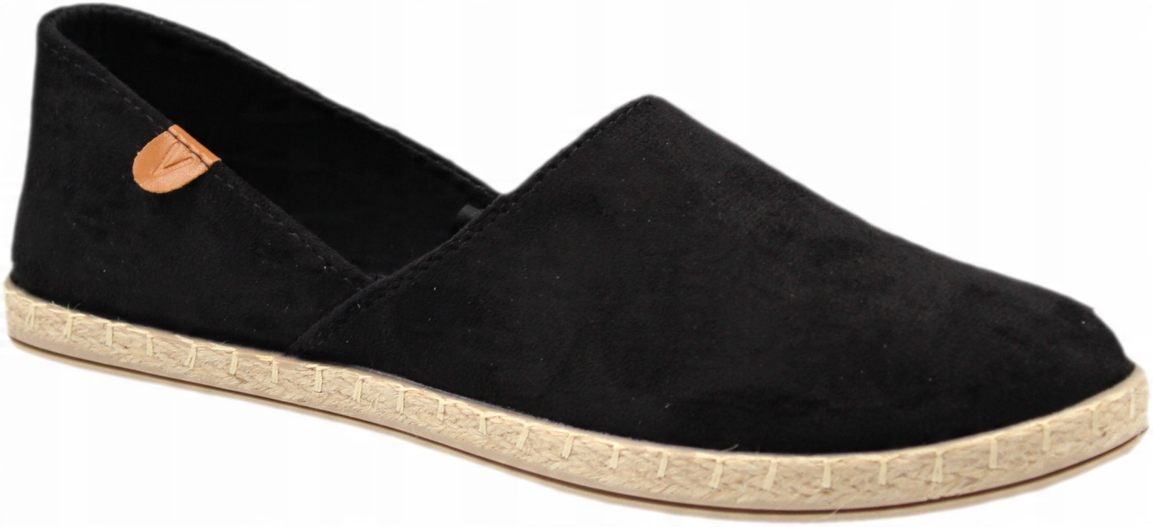 

Espadryle damskie czarne wsuwane lekkie Vinceza 37