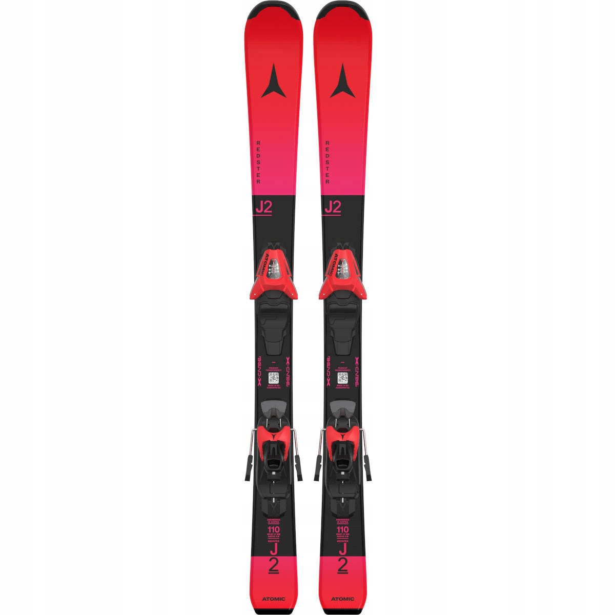 Narty Atomic Redster J2 wiązania C 5 Gw C 100-120 cm 2026 120 cm