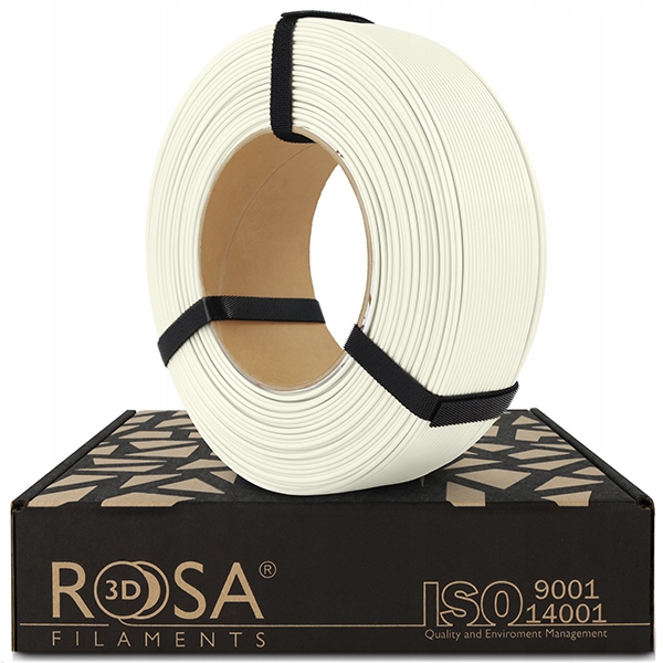 Filament Refill PLA Starter Rosa3D White Pearl Satin 1kg