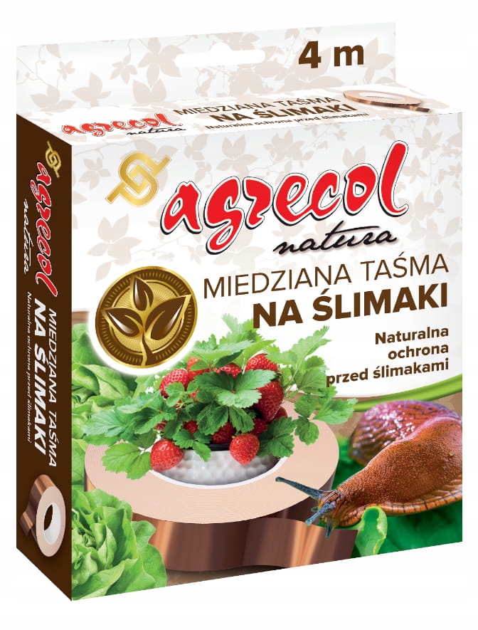

Taśma Miedziana na ślimaki samoprzylepna 4m