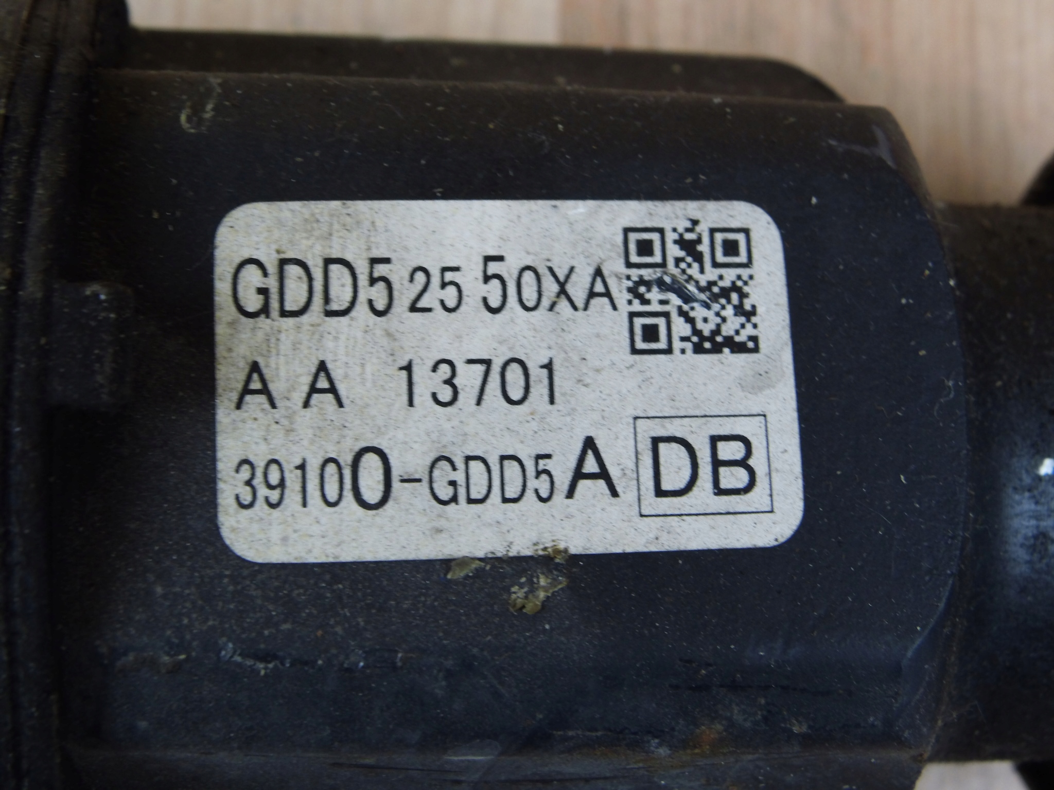 Mazda CX-3 2.0 MANUAL semi-axis right long GDD52550XA 39100-GDD5A