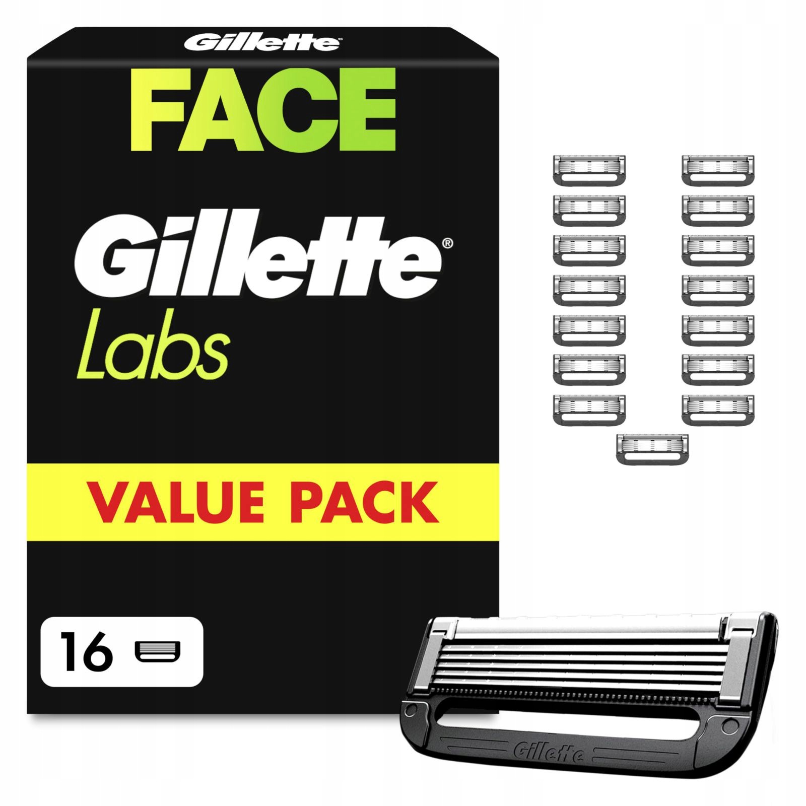 Gillette Labs Rasierklingen 16 Stupňů