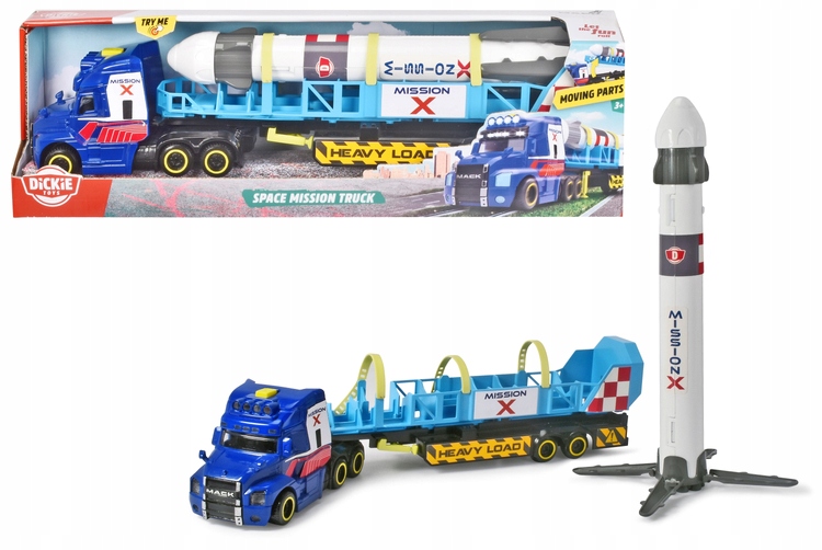 

Dickie Toys Ciężarówka Space Mission Truck 41 CM