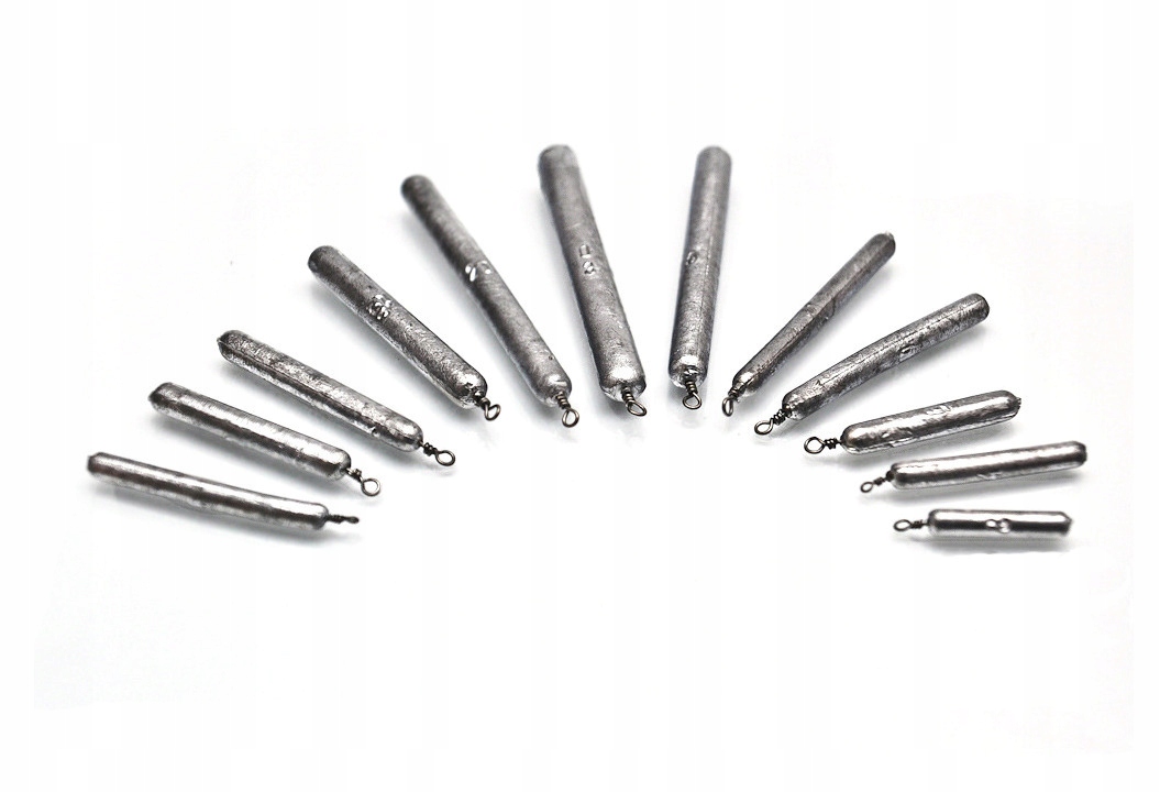 

2x Klasyczny Ciężarek Pałka Z KRĘTLIKIEM-12,0 g