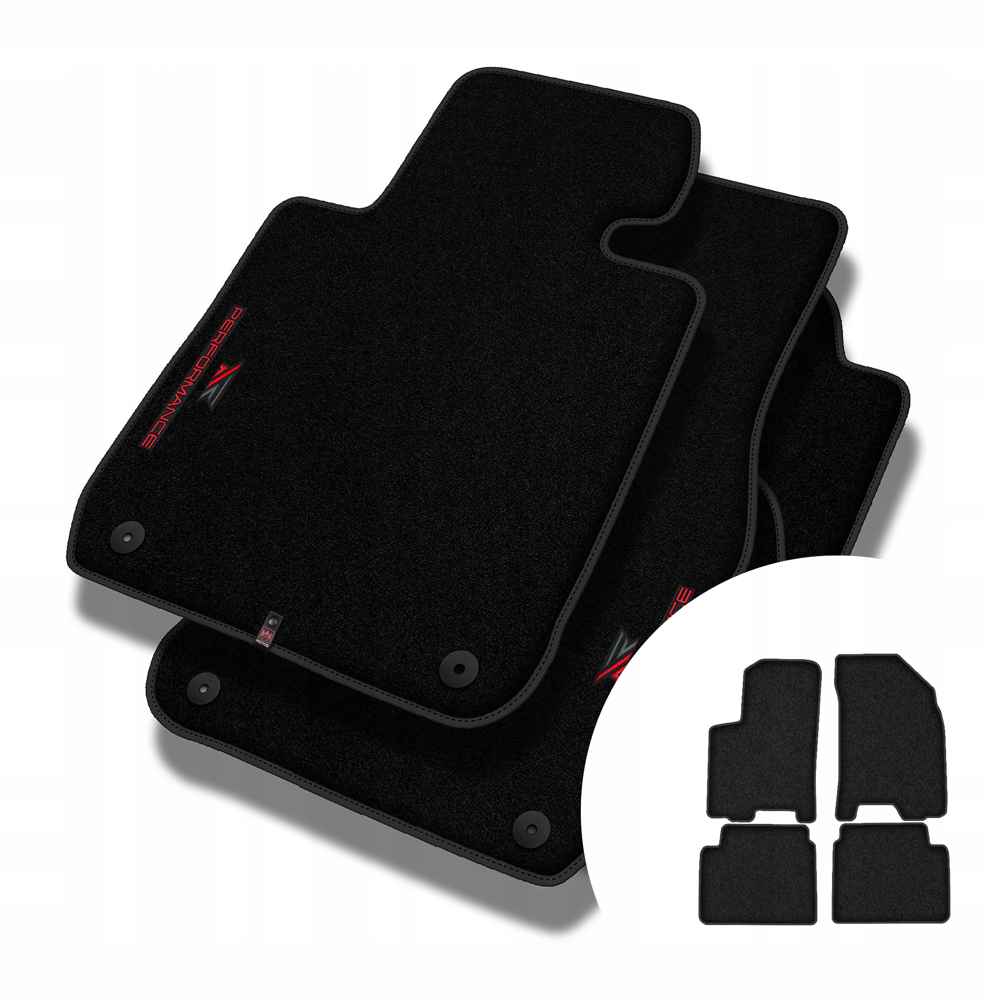 Velúrové koberčeky Performance pre Chevrolet Aveo II T250 2006-2011