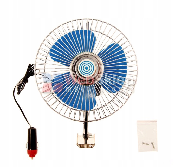 WENTYLATOR WIATRAK SAMOCHODOWY OBROTOWY 12V Producent inny