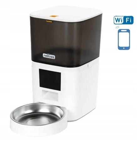 Automatyczny Podajnik Karmy Wifi Dla Psa Kota Królika Dozownik Miska 6000ML