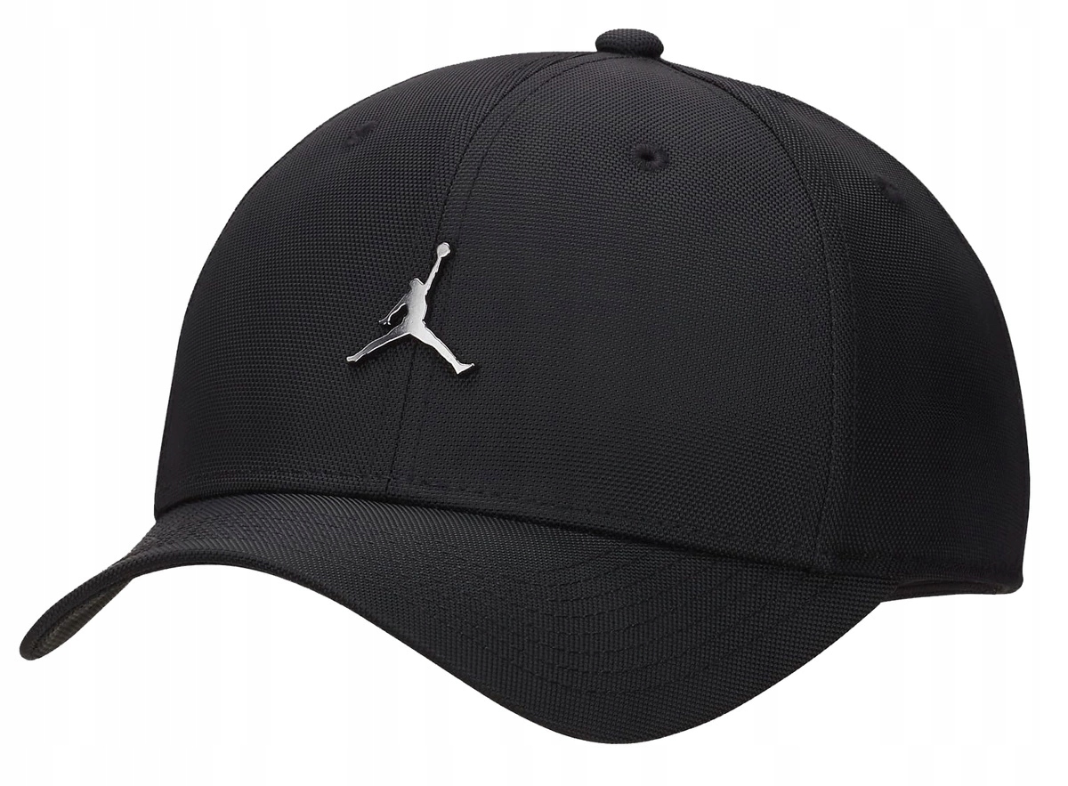 Czapka Nike Jordan z daszkiem Premium Rise Cap Czarna Jumpman