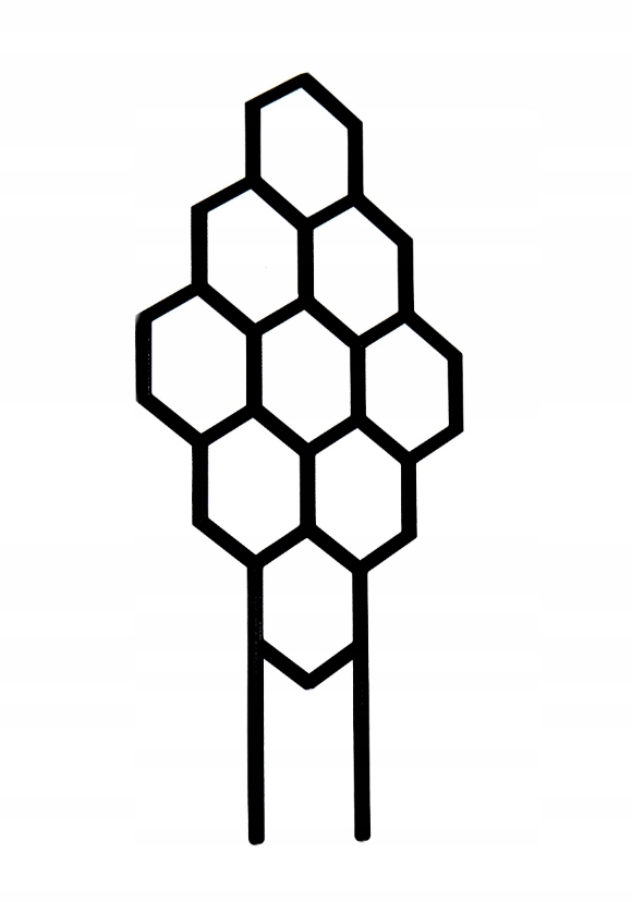 

Podpórka kwiatów roślin drabinka hexagon 56cm XXL