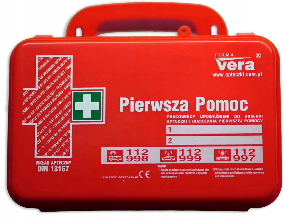 

Przemysłowa apteczka pierwszej pomocy Top 4