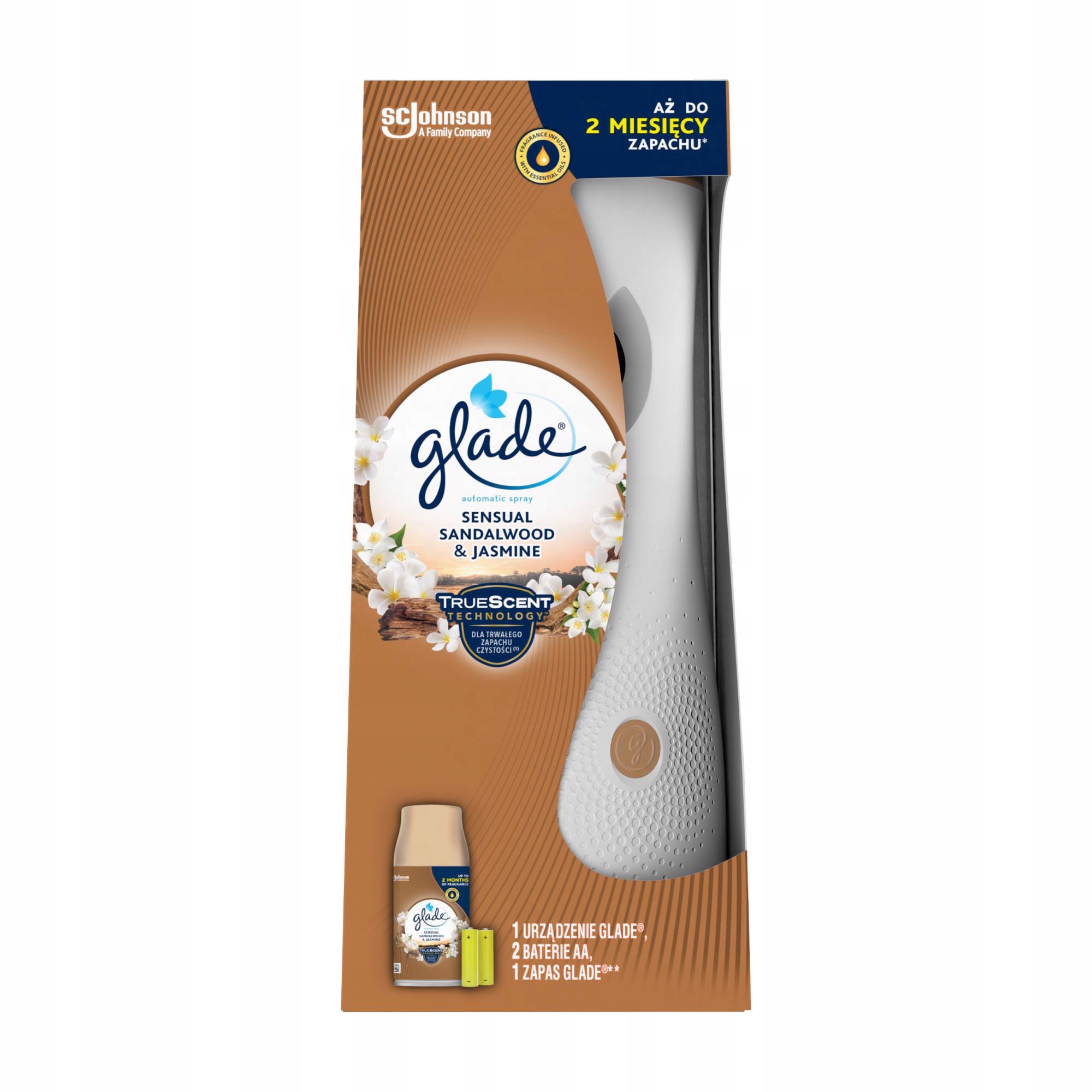GLADE AUTOMATIC SPRAY ODŚWIEŻACZ URZĄDZENIE SANDAL 11753730992 Allegro.pl