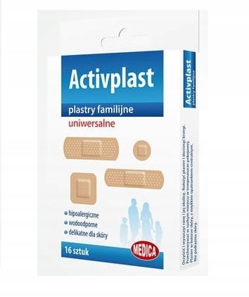 

Plastry wodoodporne uniwersalne 16szt