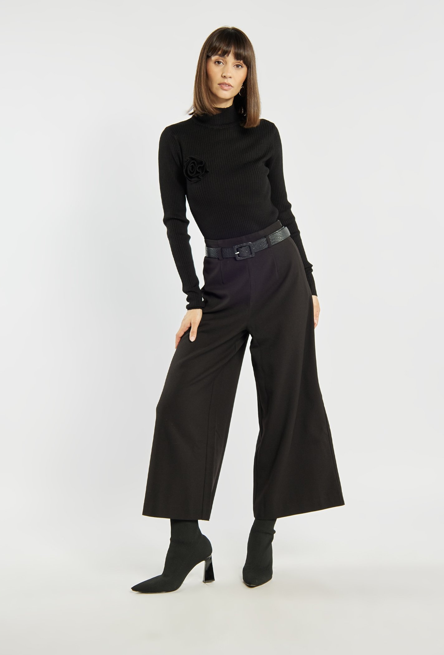 Monnari Spodnie z szerokimi nogawkami 40