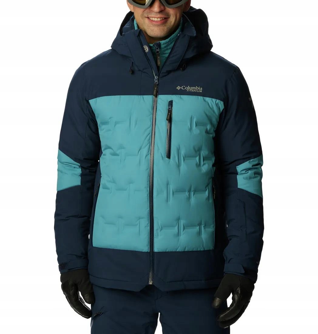 Kurtka narciarska męska Columbia Wild Card III granatowa 2056611424 r XL