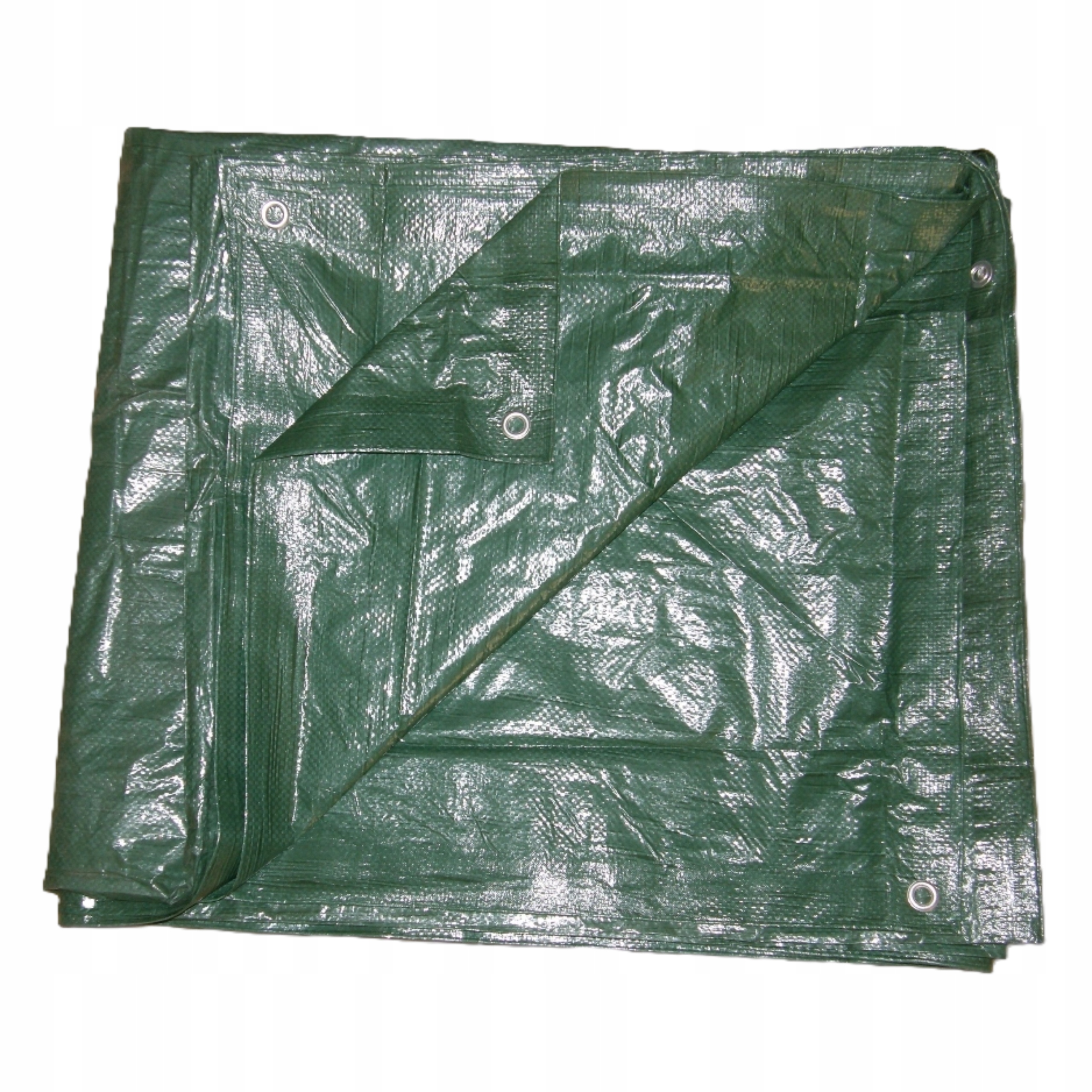 Plachta Zelená 10x18 m Podložka Pevná Odolná Vodotesná 90 g/m2