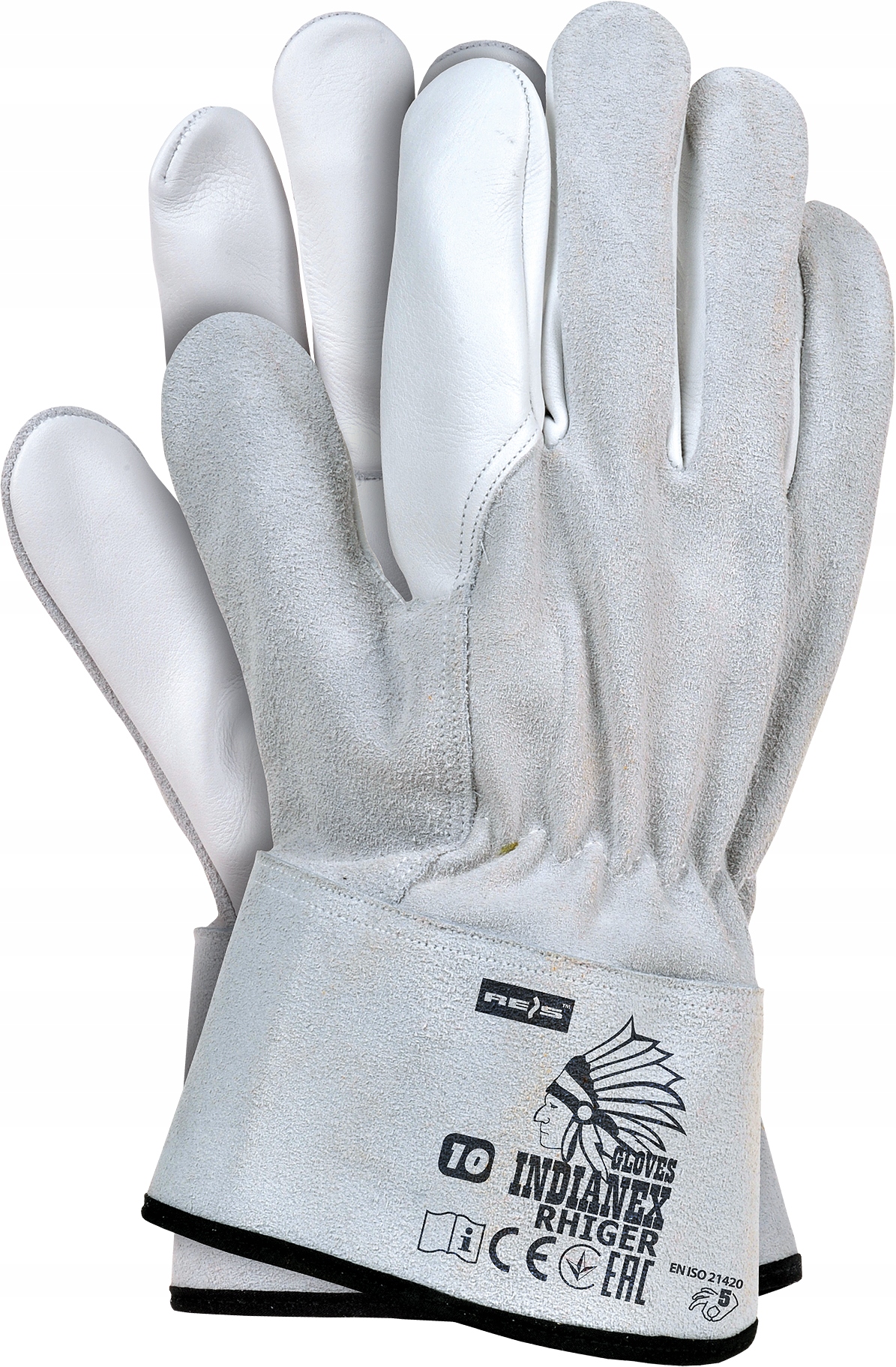 

Rękawice wykonane w całości ze skóry Rhiger