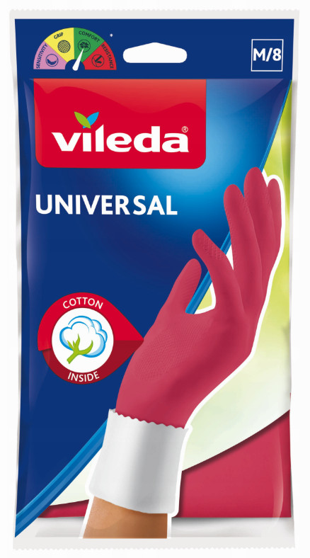 

Rękawiczki gumowe Vileda Universal rozmiar M