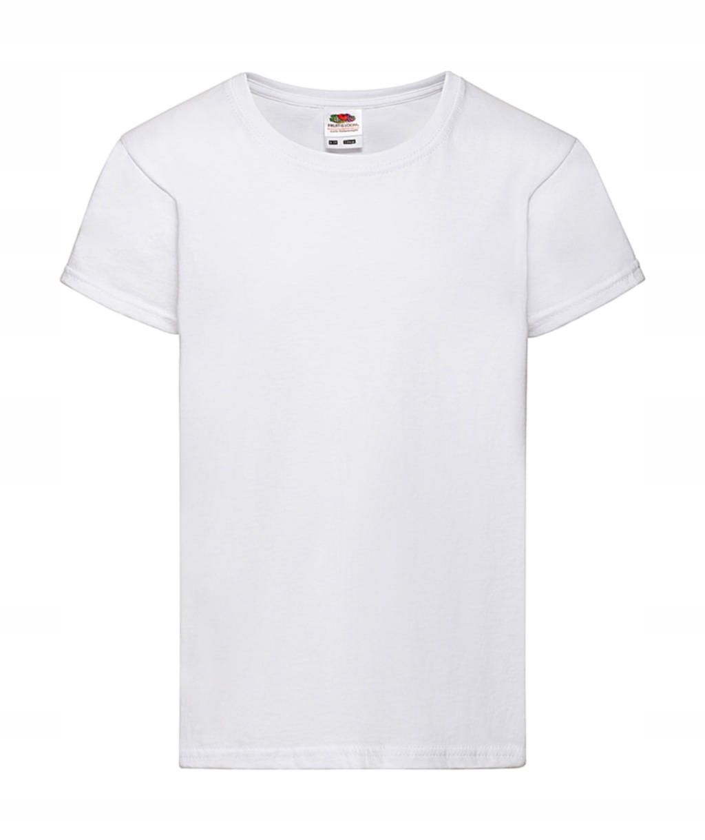 

Dziewczęca Koszulka Girl Fruit Of The Loom whi 116