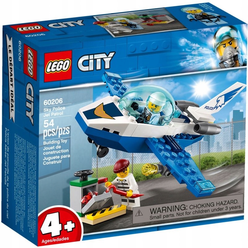 

Lego City 60206 Policyjny Patrol Powietrzny