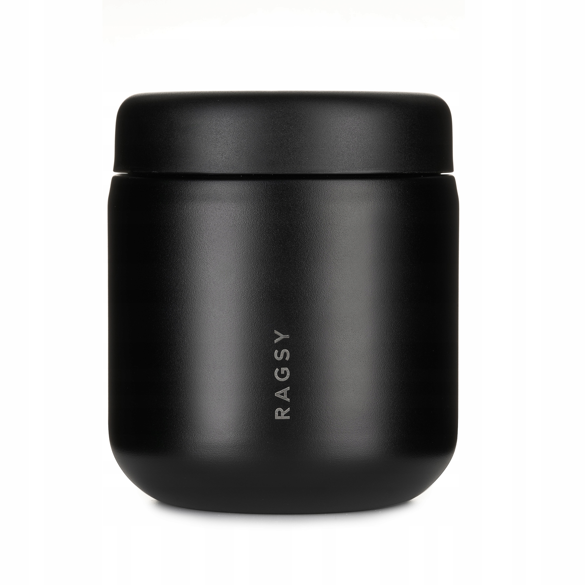 Termos na jedzenie lunch box termiczny ze stali Food Jar 480 ml Black