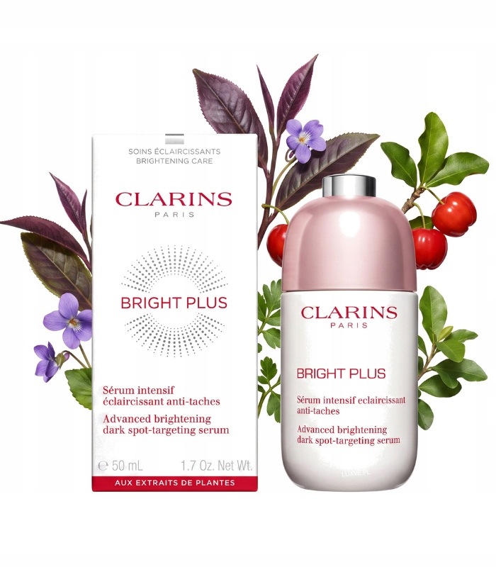Clarins Bright Plus Rozjasňující Sérum Pro Proti Pigmentovým Skvrnám A Zářivost Pleti