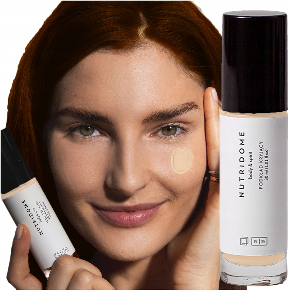 

Mocno kryjący podkład Nutridome 03 Nude 30 ml