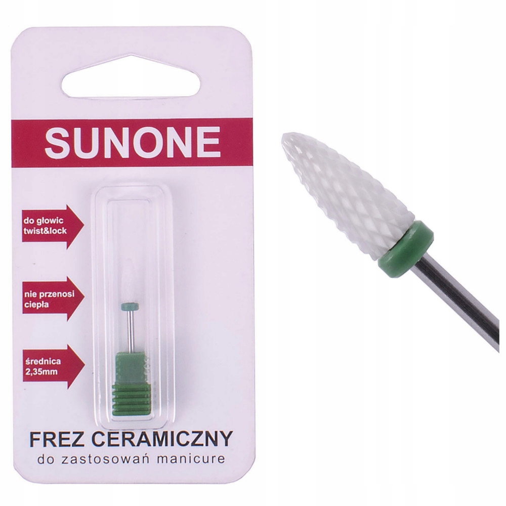 

Sunone Frez Ceramiczny Do Paznokci Stożek Mocny