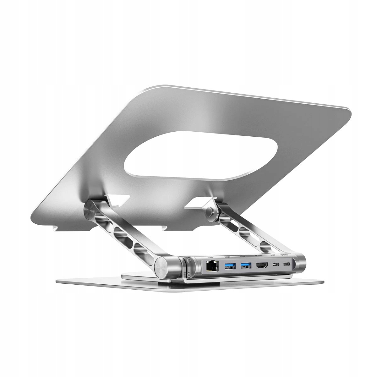 Unitek Podstawka pod laptop z hubem Usb-c Hdmi 4K Pd 100W
