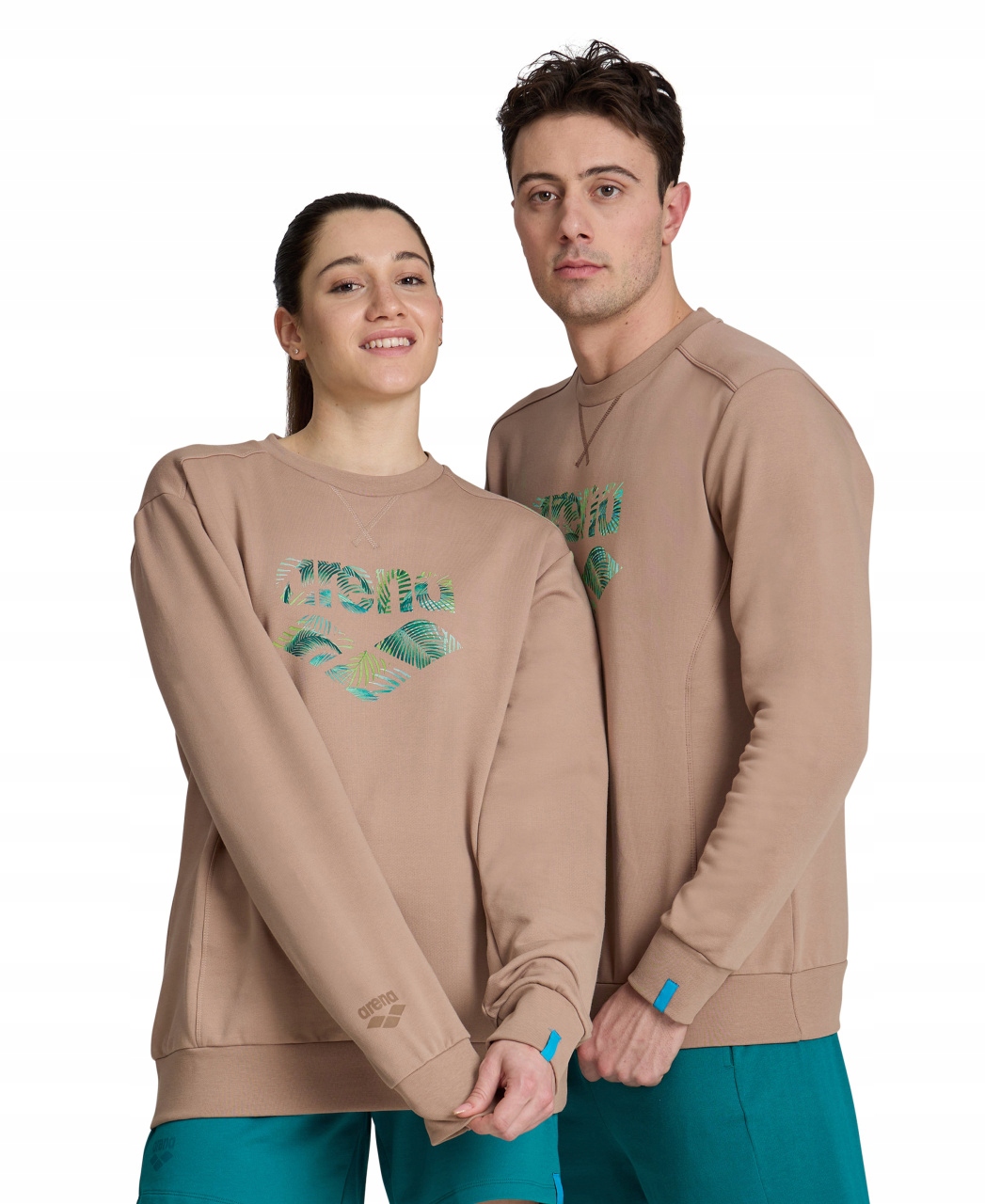 Sportovní mikina s unisex fleecem Arena Crew Sweat Logo R.xl